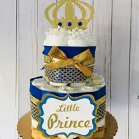 Prince Baby Shower Decoration, little prince diaper cake, little prince decor, prince baby shower supplies Prince Baby Shower Decoration, little prince diaper cake, little prince decor, prince baby shower supplies