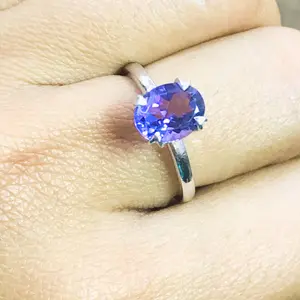 AMETHYST OVAL Ring,February Birthstone ,Healing properties ,Sterling silver ring,Purple Gemstone,Aquarius ,Valentine Gift