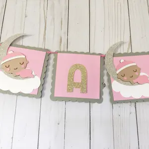 Twinkle twinkle little star banner, Baby Shower Banner, it’s a girl banner, twinkle twinkle little star