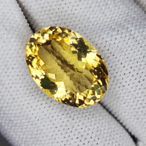 100% Natural Brandy Color Citrine, Oval Shape, Loose Gemstone, 13.25 Carat 17x12x10 MM, Unheated And Untreated for Citrine Ring and Jewelry