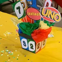 UNO Birthday Party Centerpieces, Set of 2, first birthday, UNO centerpiece fiesta decor, 1st birthday, birthday party decorations UNO Birthday Party Centerpieces, Set of 2, first birthday, UNO centerpiece fiesta decor, 1st birthday, birthday party decorations