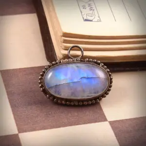 925 sterling silver rainbow moonstone pendant, designer smooth gemstone pendant, handmade silver pendant, bridal wedding jewellery gift