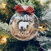 Personalized Christmas Ornament, Christmas Gift, Christmas Tree Decoration, gift for teacher, affordable gifts, papa bear, mama bear Personalized Christmas Ornament, Christmas Gift, Christmas Tree Decoration, gift for teacher, affordable gifts, papa bear, mama bear