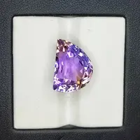 11.10 Carat 100% Natural Untreated 15x11x10 MM Ametrine Fancy Shape Loose Gemstone Double Ametrine Bi Color Ametrine Ring Pendant Brooch 11.10 Carat 100% Natural Untreated 15x11x10 MM Ametrine Fancy Shape Loose Gemstone Double Ametrine Bi Color Ametrine Ring Pendant Brooch