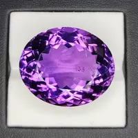 44.00 Carat 100% Natural Unheated Untreated Top Color Purple Amethyst Oval Shape Cut Loose Gemstone 26x22x14 MM For Making of Jewelry, 44.00 Carat 100% Natural Unheated Untreated Top Color Purple Amethyst Oval Shape Cut Loose Gemstone 26x22x14 MM For Making of Jewelry,