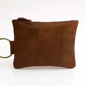 Stylish Suede Leather Clutch