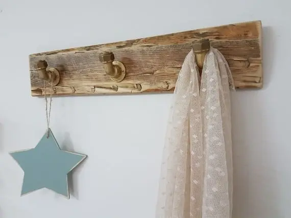Coat Rack, repurposed wood, OOAK Coat Rack, repurposed wood, OOAK